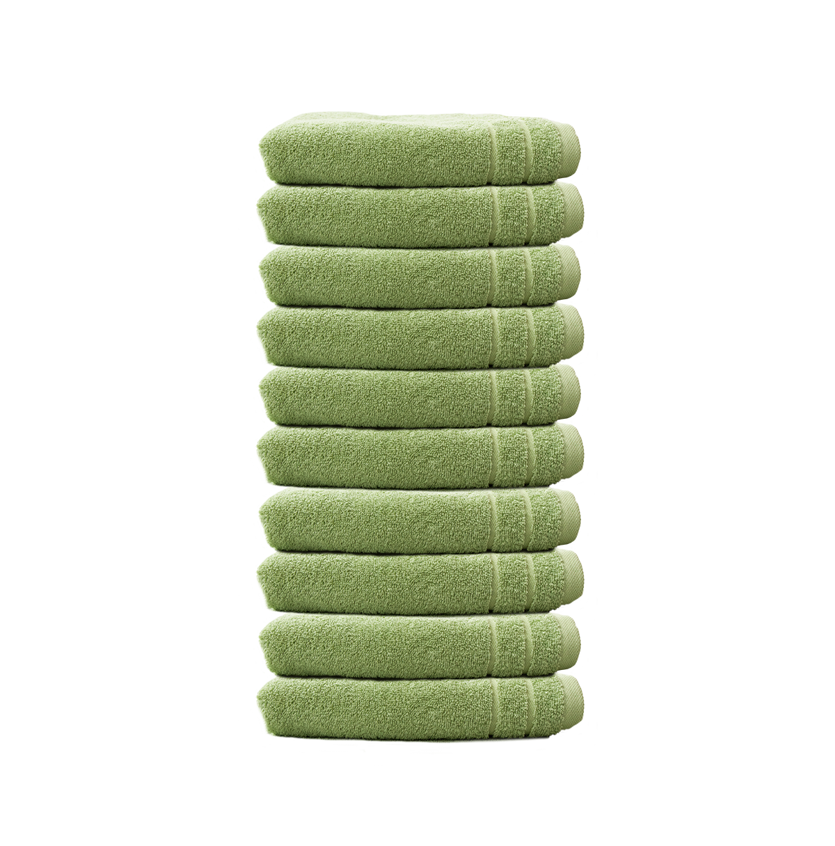 Handtuch CARL COTTON Trend, 500g/m², 100% Baumwolle - Avocado