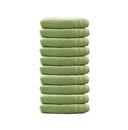 Handtuch CARL COTTON Trend, 500g/m², 100% Baumwolle - Avocado