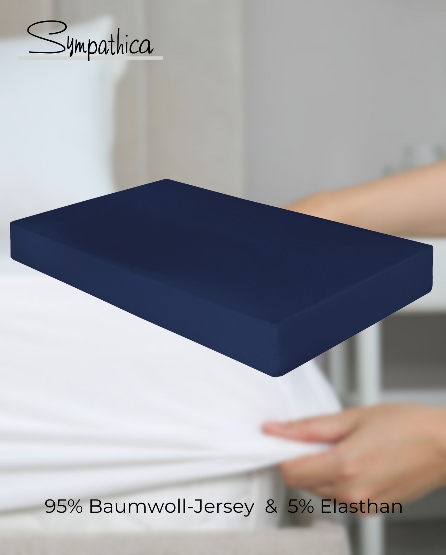 fitted sheet Sympathica Nova Marine 729 