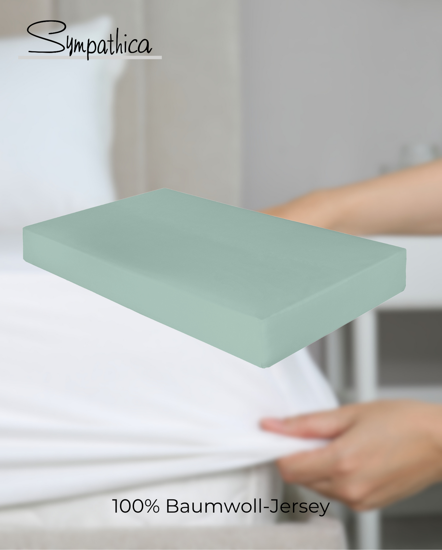 fitted sheet Sympathica Vision Jade 20 