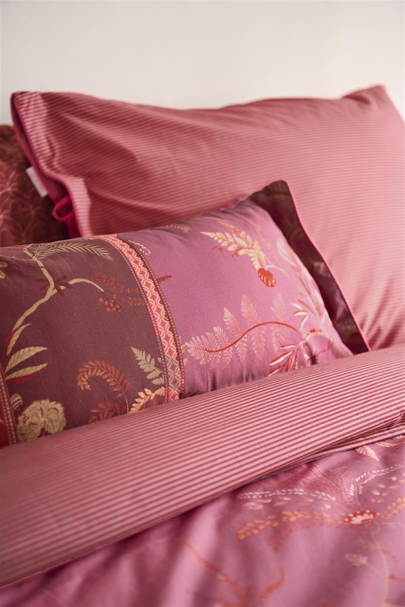 Percale bed linen PIP STUDIO Isola Pink/Pink