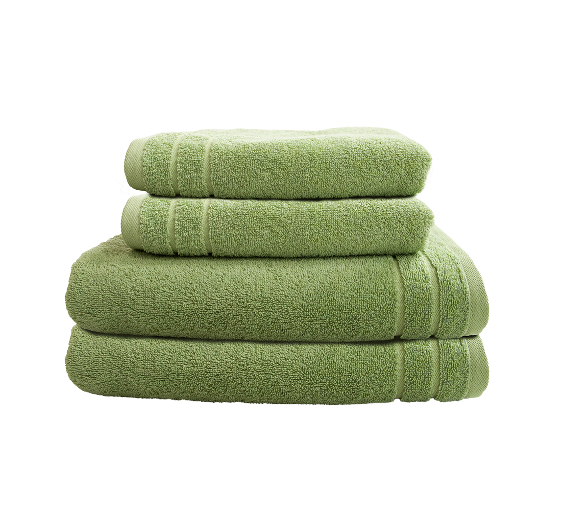 Handtuch CARL COTTON Trend, 500g/m², 100% Baumwolle - Avocado