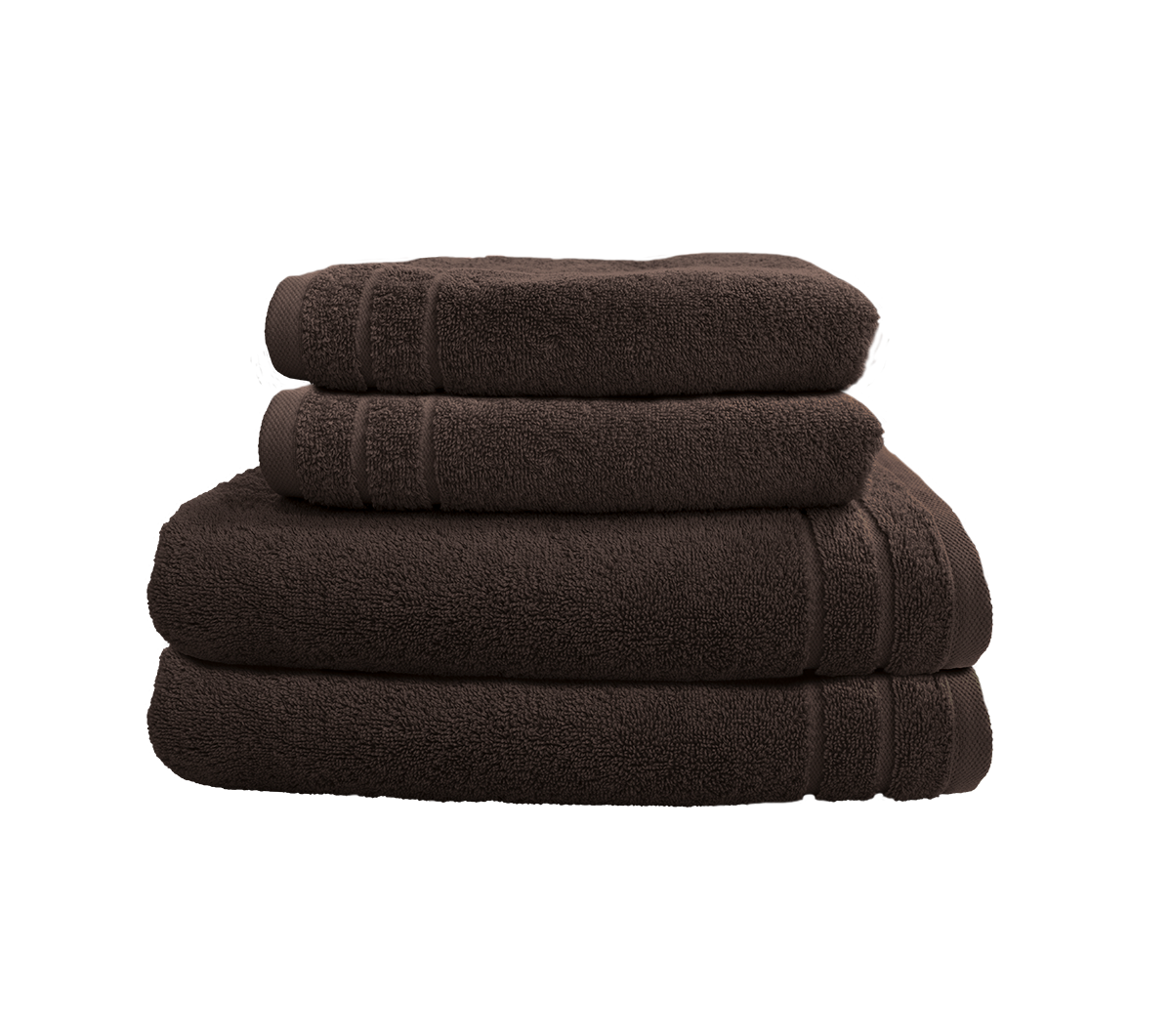 Handtuch CARL COTTON Trend, 500g/m², 100% Baumwolle - Espresso/Braun