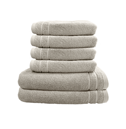 Handtuch CARL COTTON Trend, 500g/m², 100% Baumwolle - Steingrau