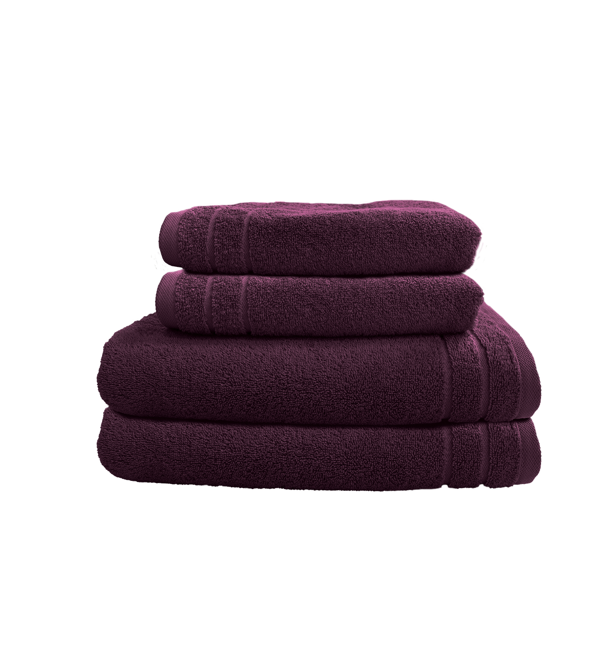 Handtuch CARL COTTON Trend Plum