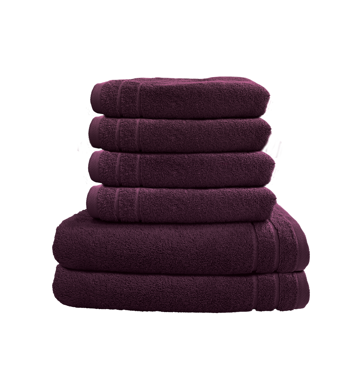 Handtuch CARL COTTON Trend Plum