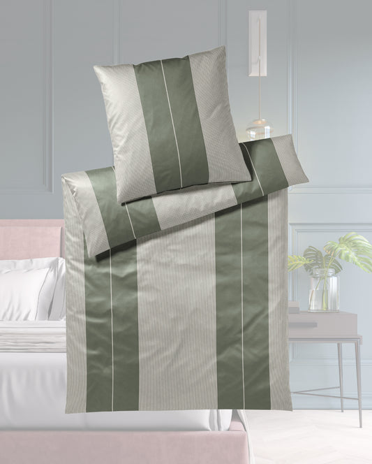 Mako satin bed linen Covered Moos 