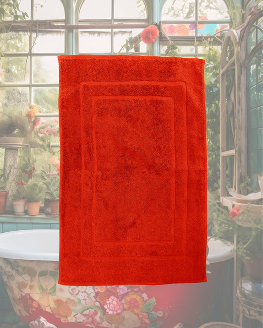 Bath mat CARL COTTON Trend Papaya 50x70cm 100% cotton