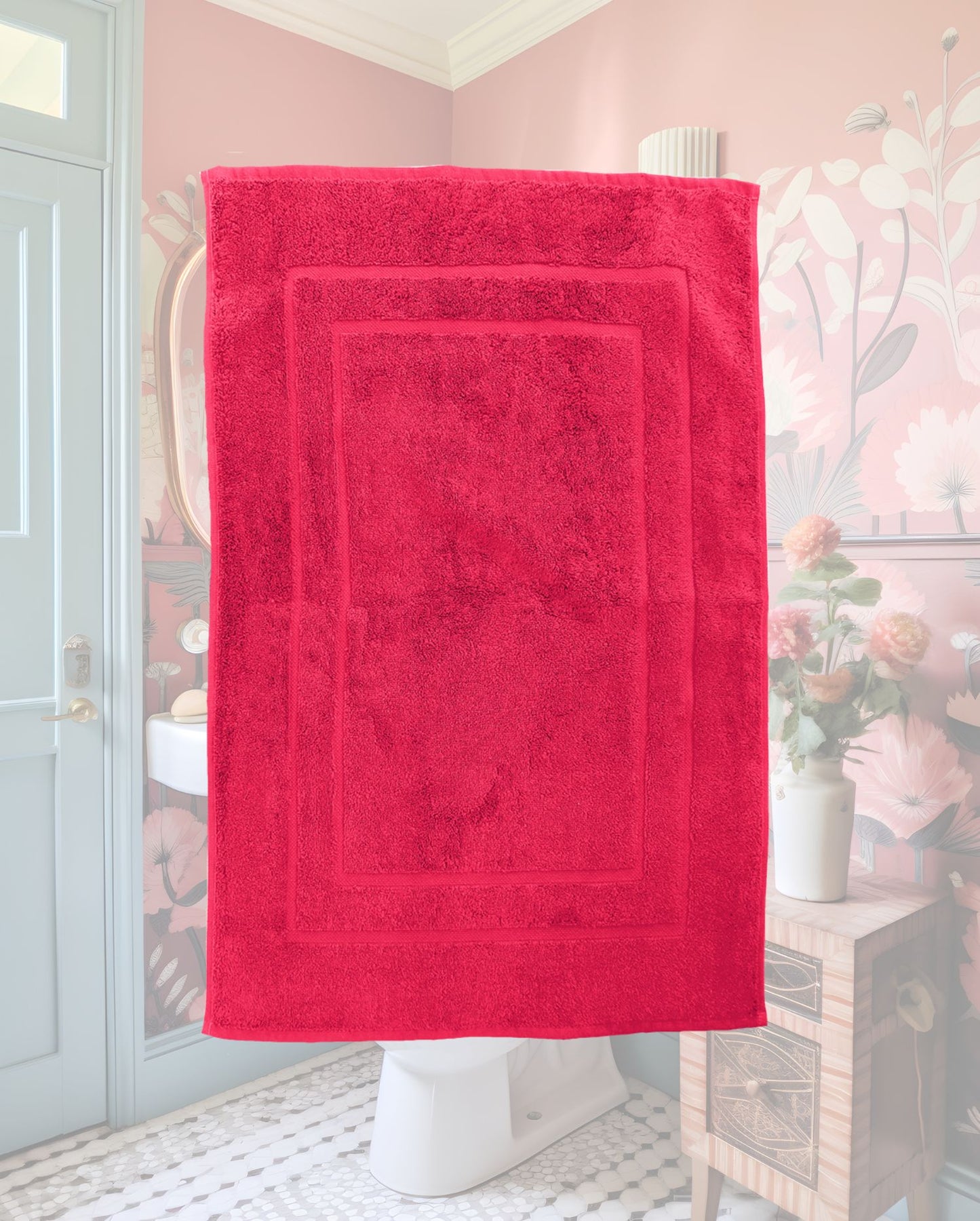 Bath mat CARL COTTON Trend Fuchsia 50x70cm 100% cotton