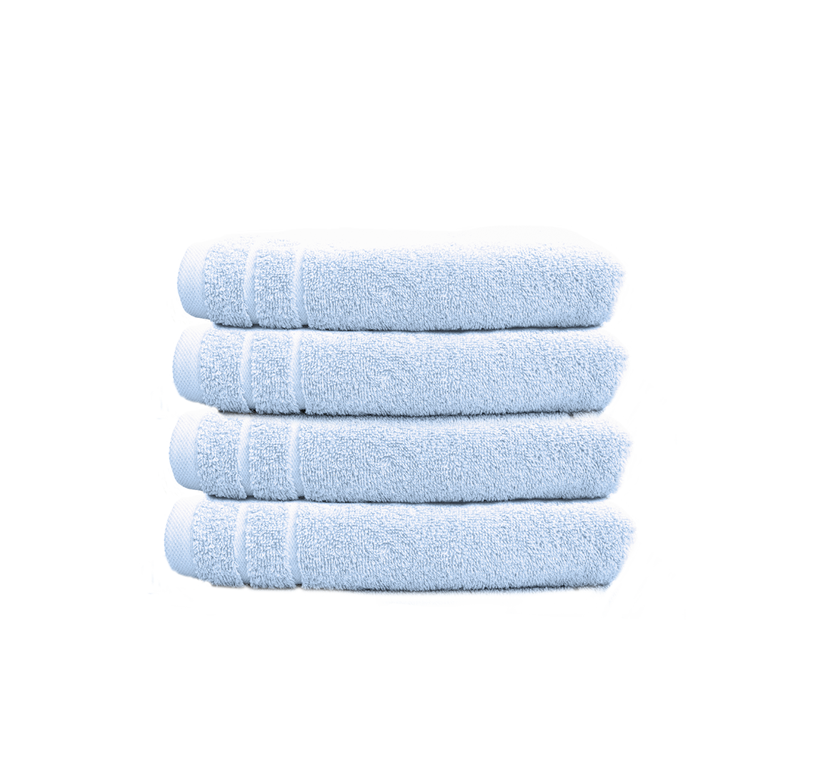 Handtuch CARL COTTON Trend, 500g/m², 100% Baumwolle - Eisblau