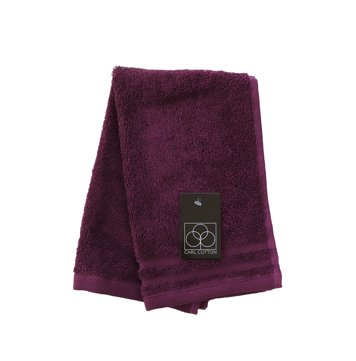 Handtuch CARL COTTON Trend Plum