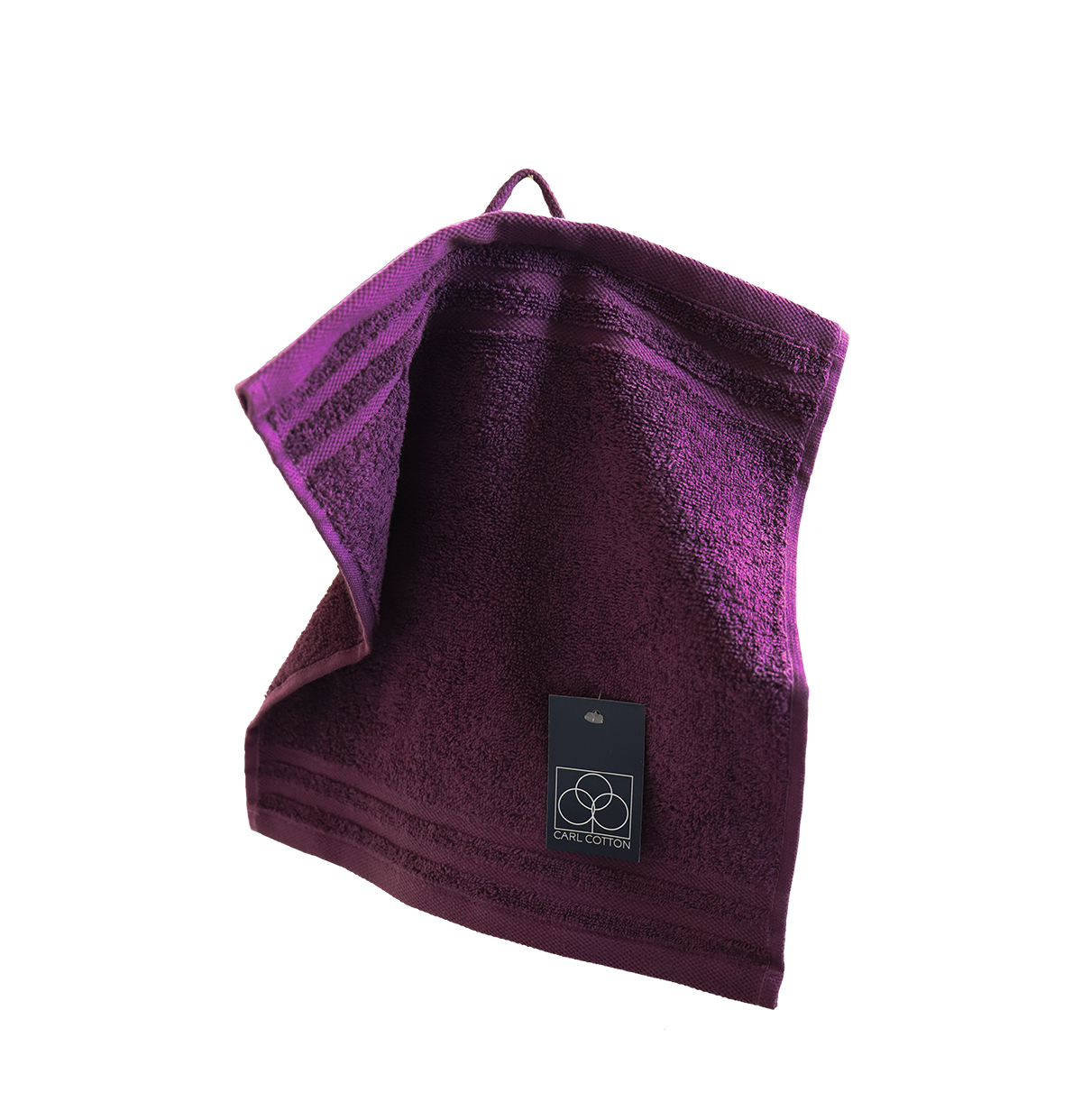 Handtuch CARL COTTON Trend Plum