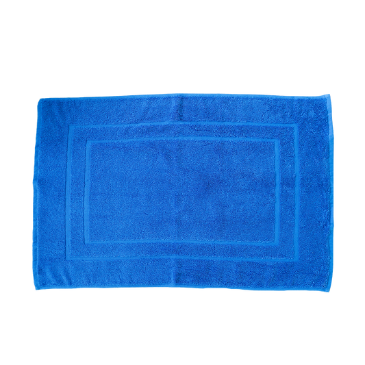 Badematte CARL COTTON Trend Electric Blue 50x70cm 100% Baumwolle