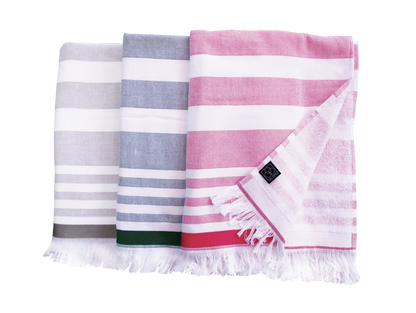 Hammam wellness towel CARL COTTON Gray