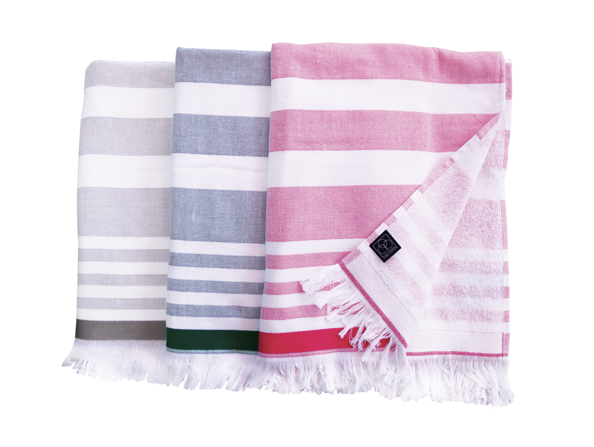 Hammam wellness towel CARL COTTON Green