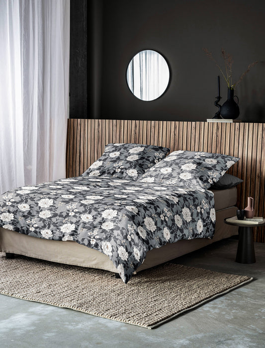 Fine flannel bed linen Irisette Koala 8531-11 grey