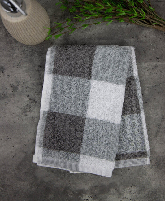 Gästetuch Marieke Grey Plaid